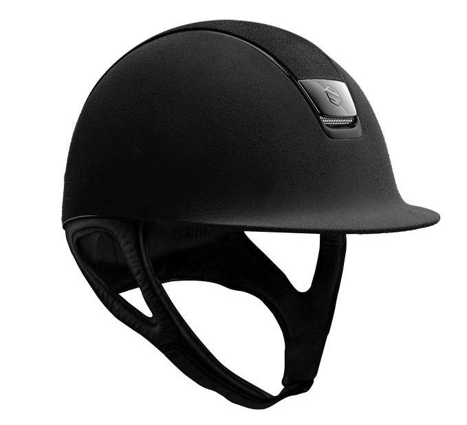 Samshield Black Shield Swarovski Premium Riding Helmet - Country Ways
