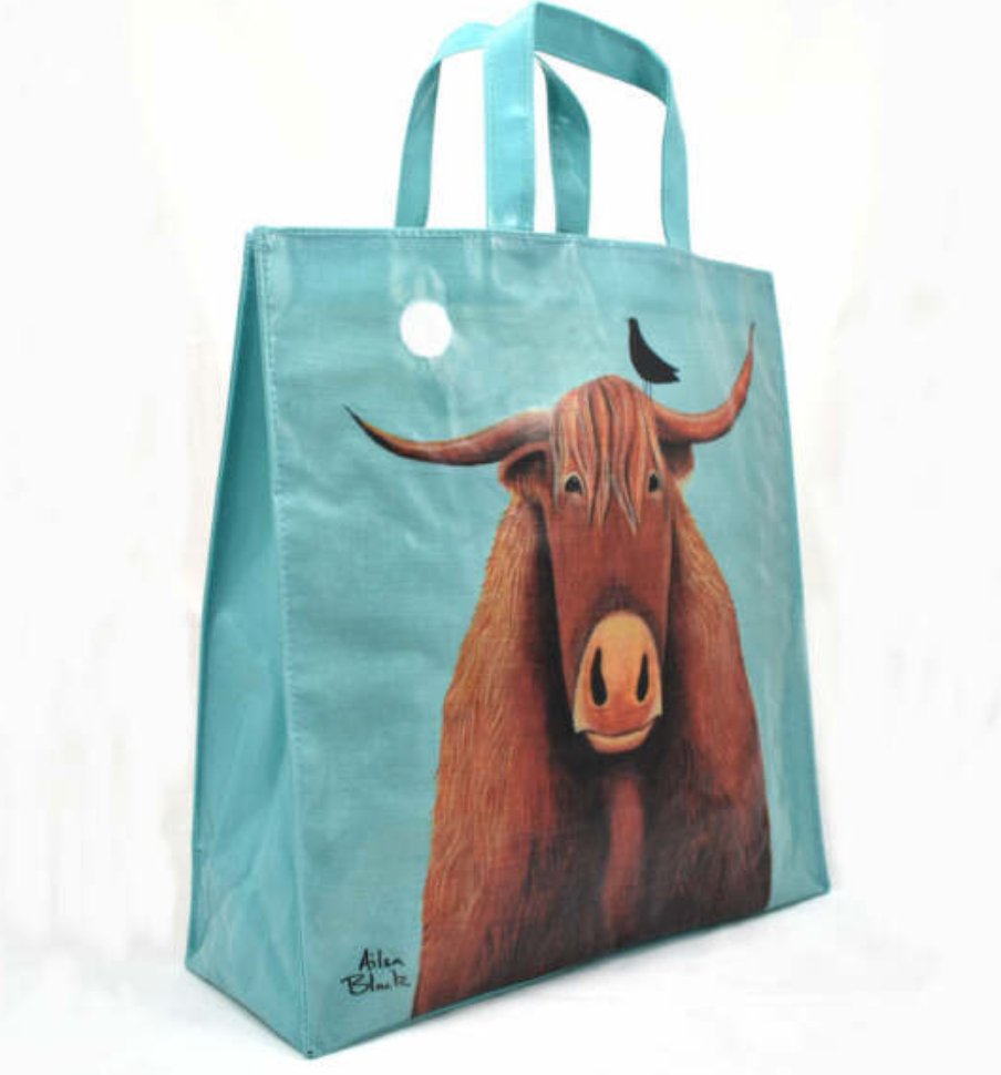 Samual Lamont Ailsa Black PVC Medium Gusset Bag - Country Ways
