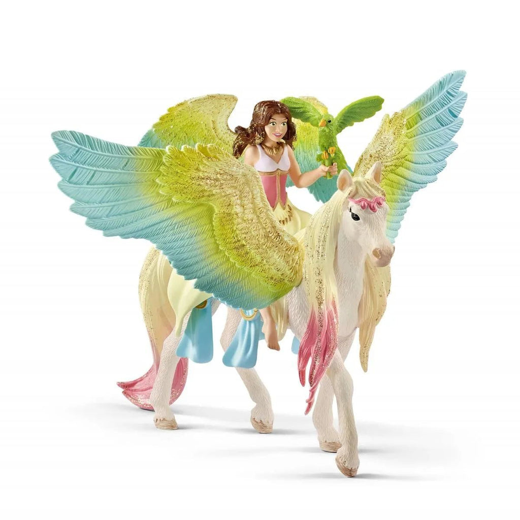 Schleich Fairy Surah with Glitter Pegasus - Country Ways