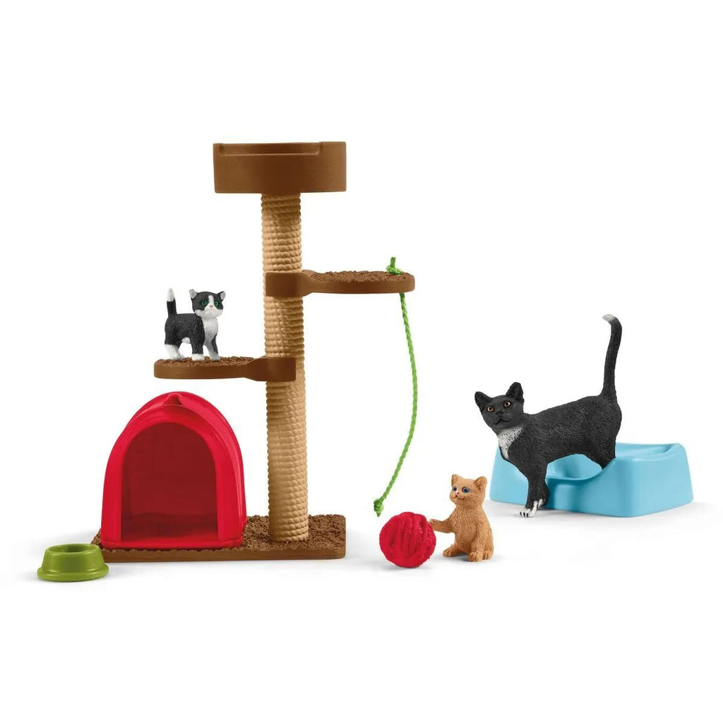 Schleich Farm World Playtime for Cute Cats - Country Ways