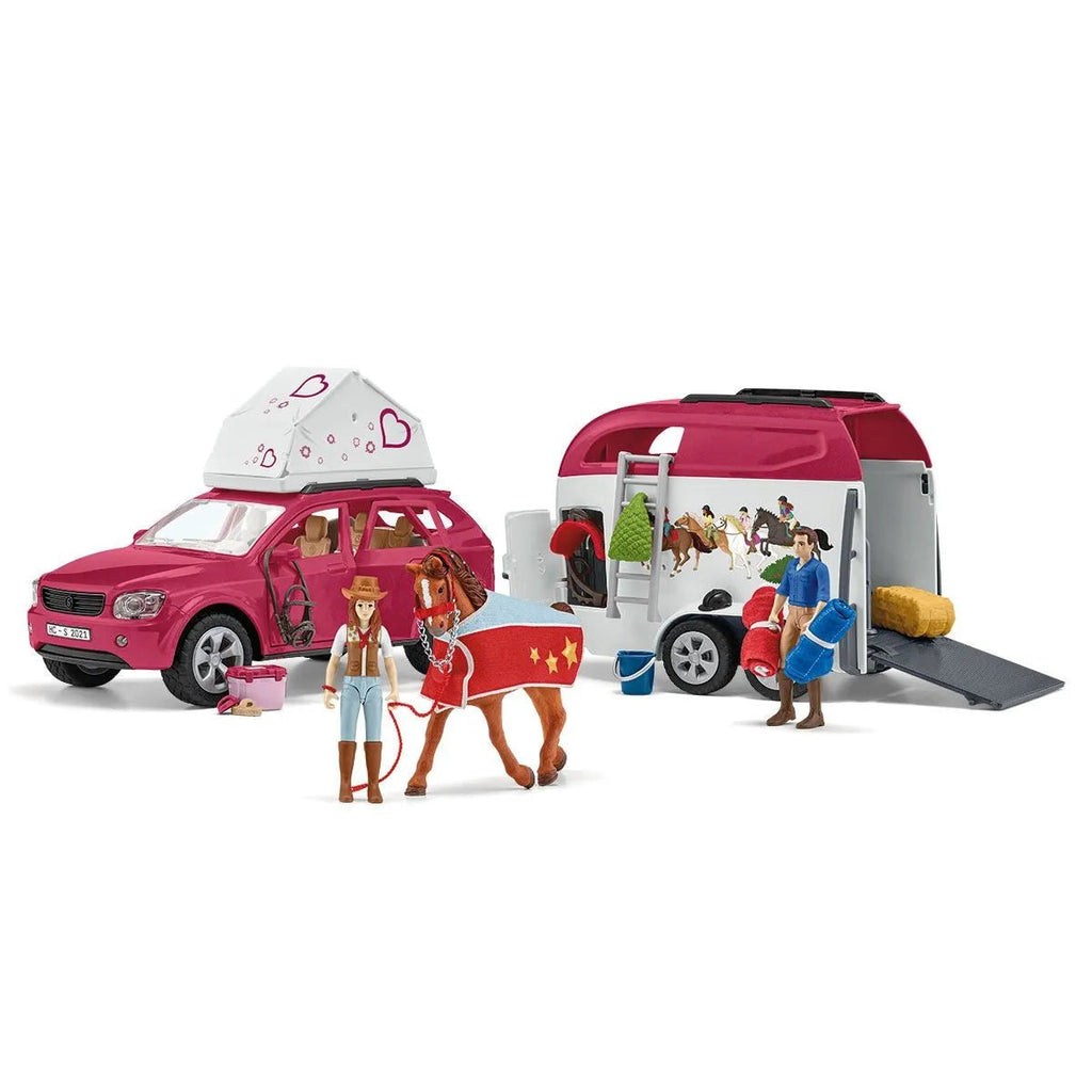 Schleich Horse Adventures Play Set with Car & Trailer - Country Ways