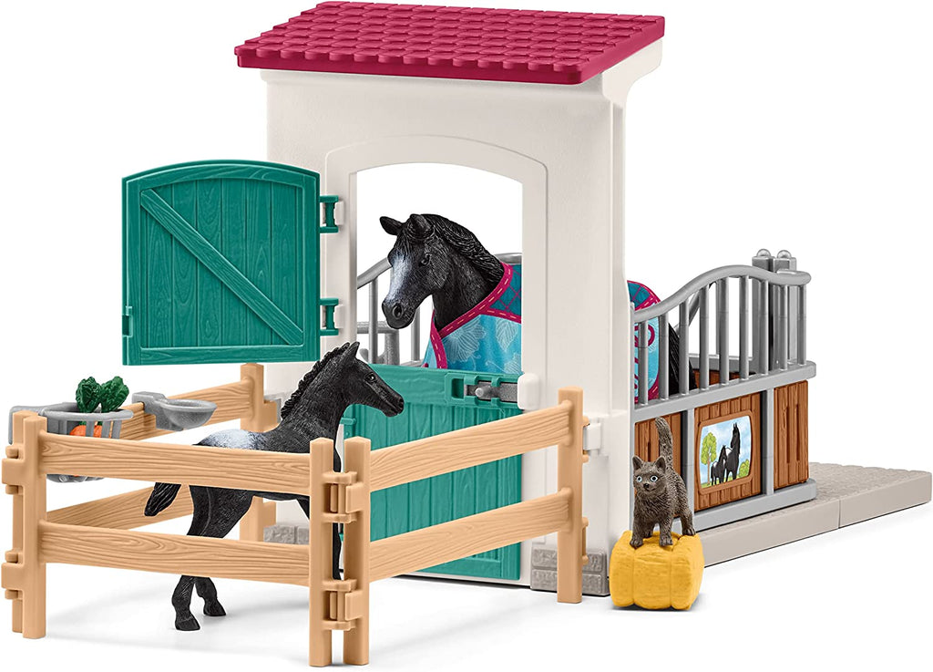 Schleich Horse Box With Mare and Foal - Country Ways