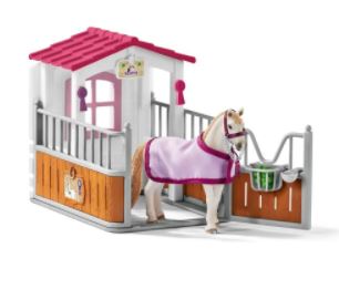 Schleich Horse Stall with Lusitano Mare - Country Ways