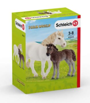 Schleich Pony Mare & Foal - Country Ways