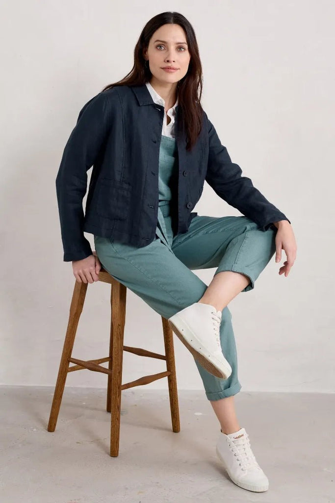 Seasalt Cornwall Arame Linen Jacket - Country Ways