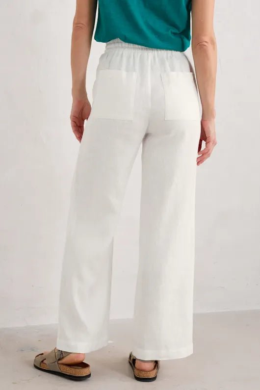 Seasalt Women's Tide Flow Wide Leg Linen Trouser - Country Ways