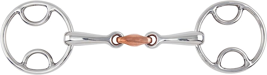 Shires Bevel Bit with Copper Lozenge - Country Ways