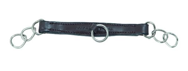 Shires Blenheim Leather Curb Chain - Country Ways