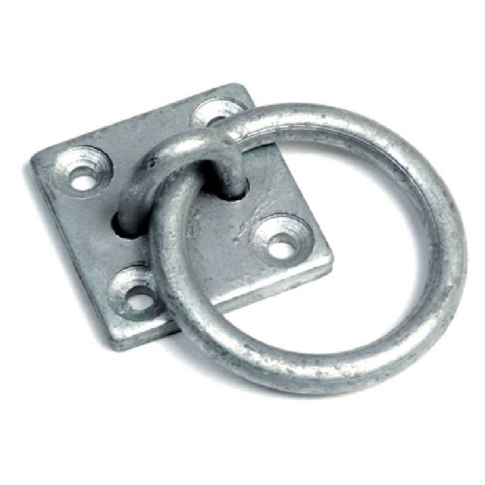 Stablekit Tie Ring Galvanised - Country Ways