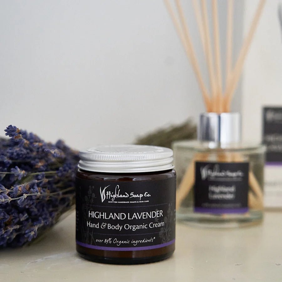 The Highland Soap Co. Highland Lavender Hand & Body Cream - Country Ways