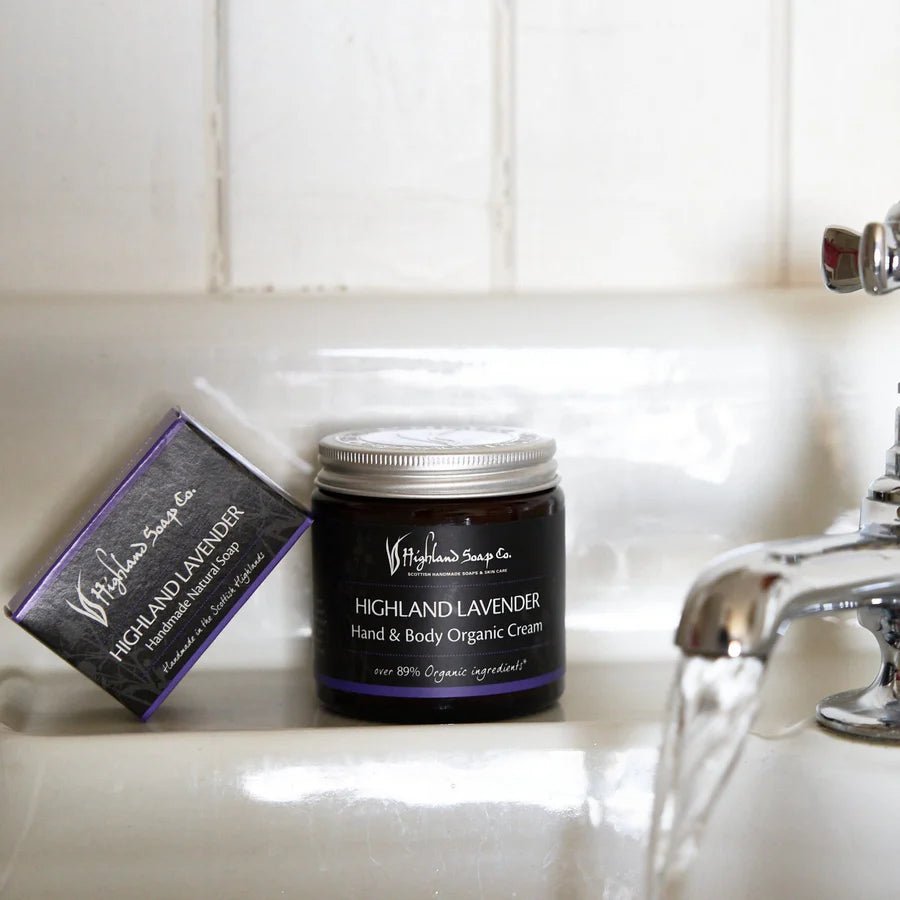 The Highland Soap Co. Highland Lavender Hand & Body Cream - Country Ways