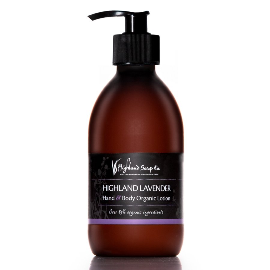 The Highland Soap Co. Highland Lavender Organic Hand & Body Lotion - Country Ways