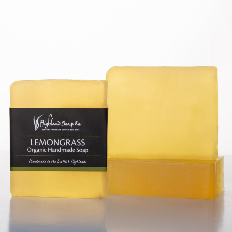 The Highland Soap Co. Lemongrass Organic Glycerine Soap Bar - Country Ways