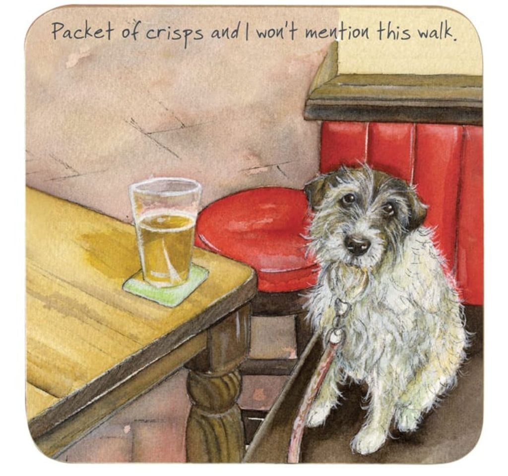 The Little Dog Laughed Coaster - Country Ways