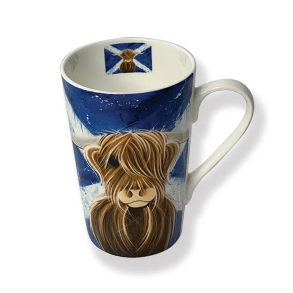 The McMoo Highlander Bone China Mug - Country Ways