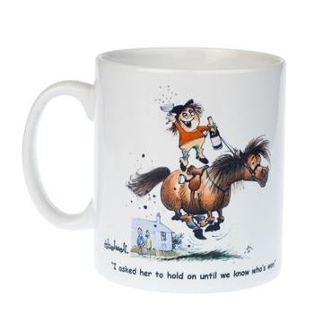 Thelwell Horse Riding & Pony Mug - Celebration by Charles Sainsbury - Plaice - Country Ways