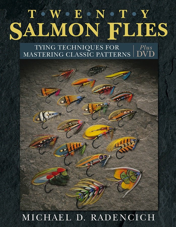 Twenty Salmon Flies Hardback book plus DVD - Country Ways