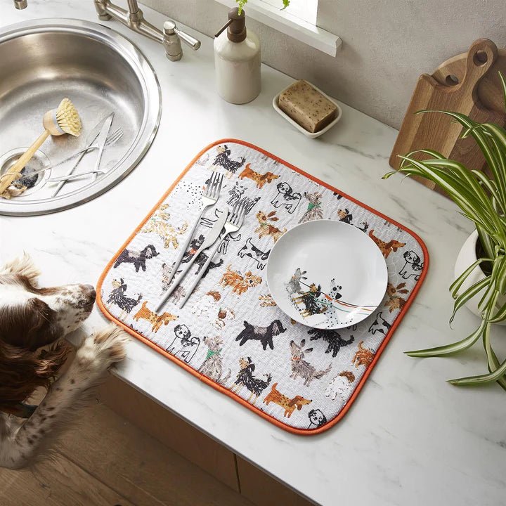 Ulster Weavers Dog Days Dish Dry Mat - Country Ways