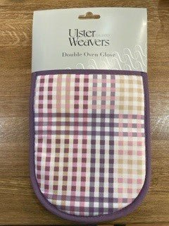 Ulster Weavers Double Oven Glove Mourne Check - Country Ways