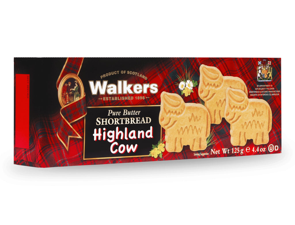 Walkers Shortbread Highland Cow Carton - Country Ways