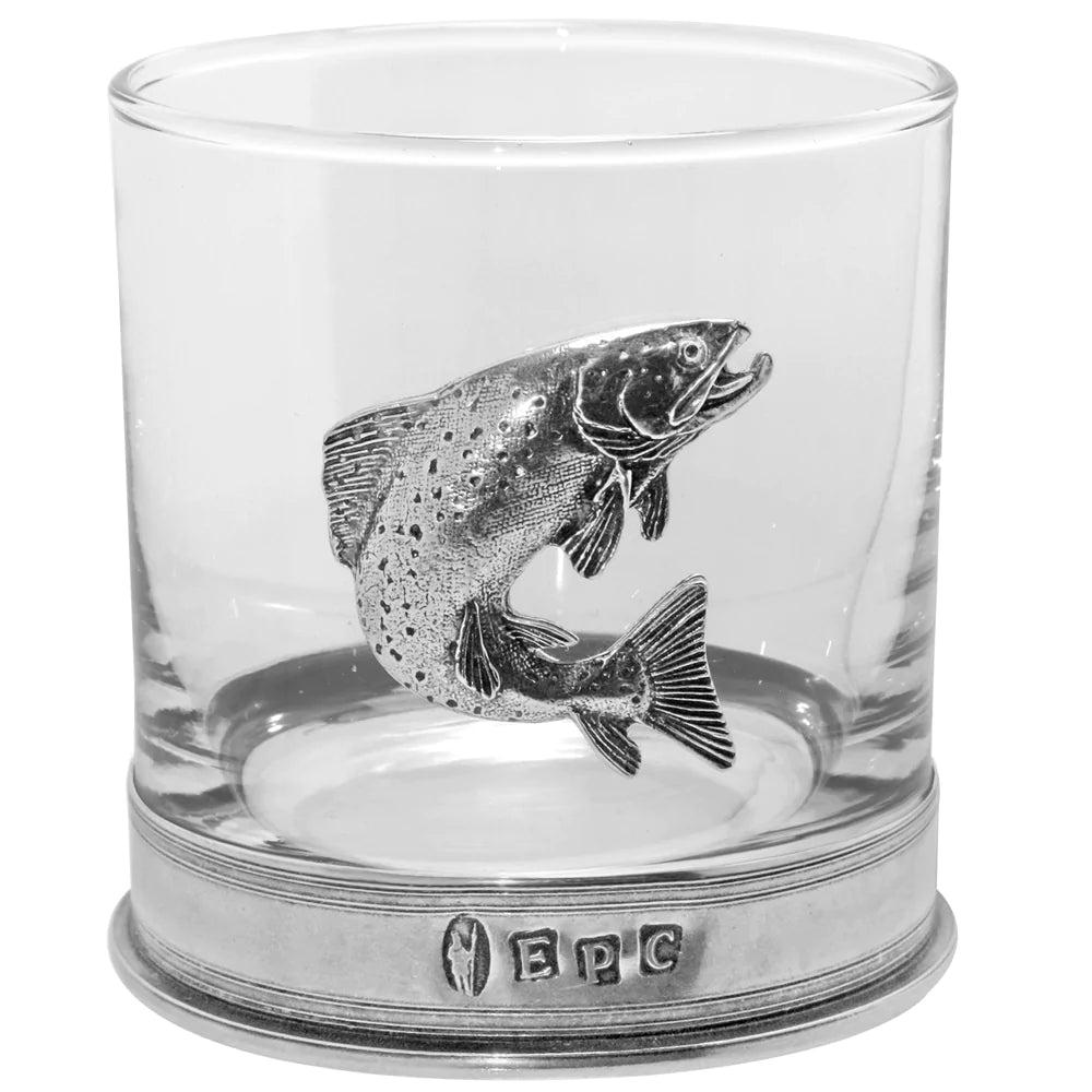 Whisky Glass in Presentation Box - Trout - Country Ways