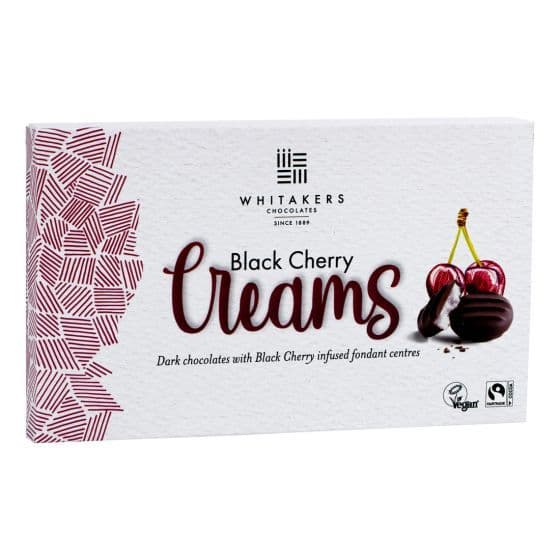 Whitakers Chocolates Black Cherry Creams - Country Ways