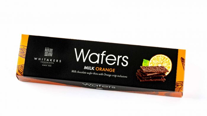 Whitakers Milk Orange Wafers - Country Ways