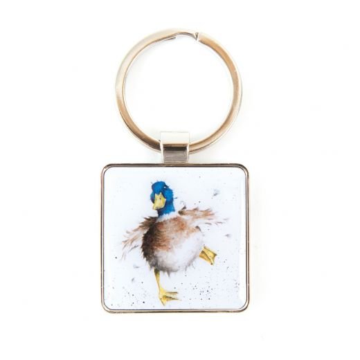 Wrendale a Waddle and a Quack Duck Keyring - Country Ways