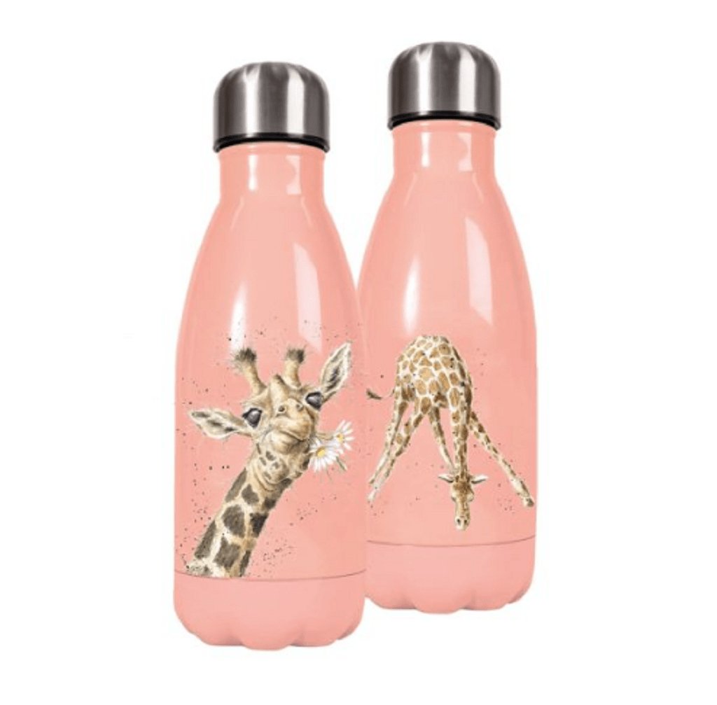 Wrendale Designs 'Flowers' Giraffe Water Bottle - Country Ways