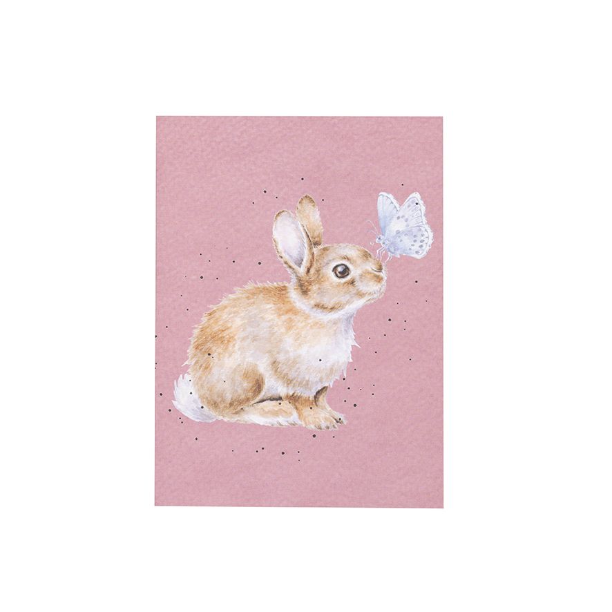 Wrendale 'I Spy a Butterfly' Rabbit A6 Notebook - Country Ways