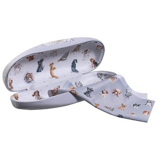 Wrendale 'Louie Pug' Glasses Case - Country Ways