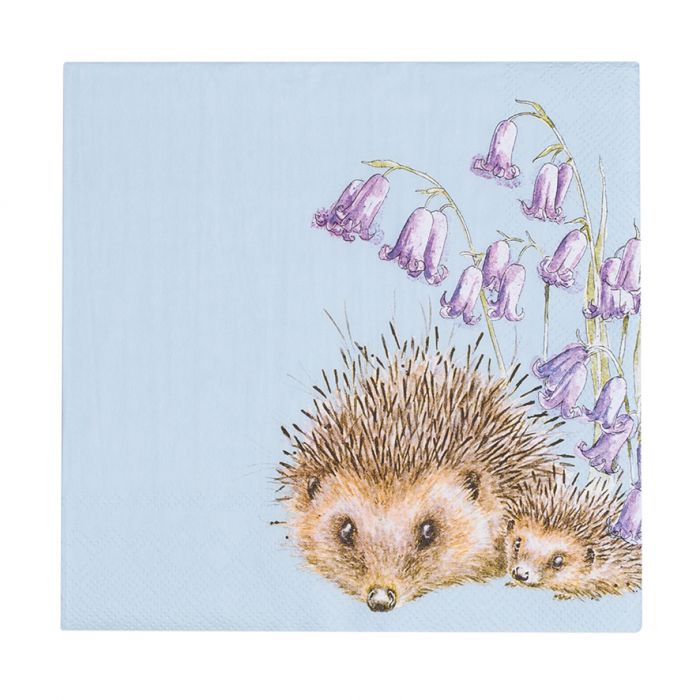 Wrendale 'Love & Hedgehugs / Awakening' Napkins - Country Ways