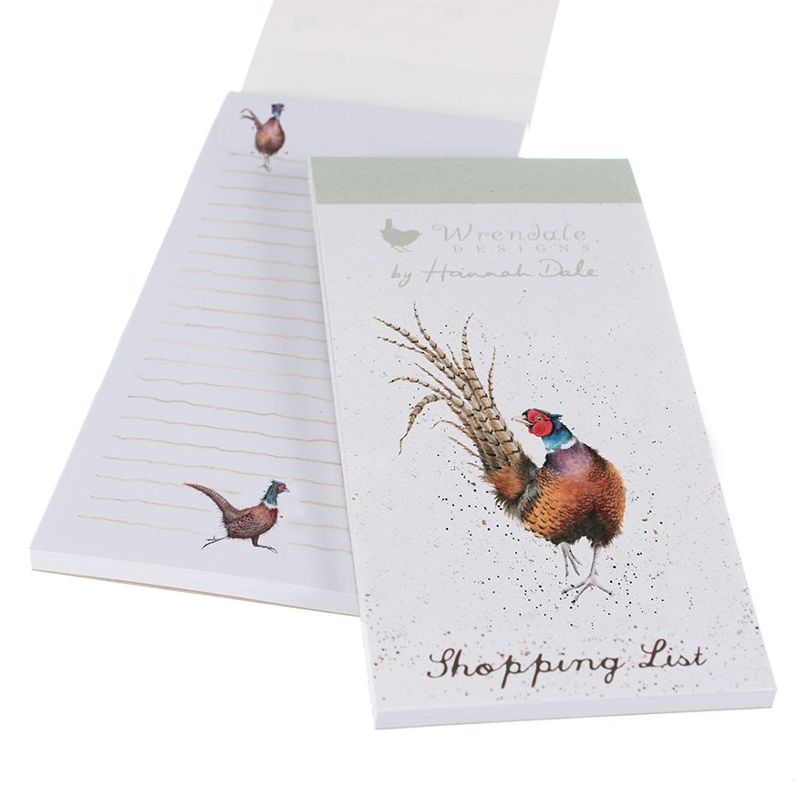 Wrendale Pheasant Shopping List - Country Ways