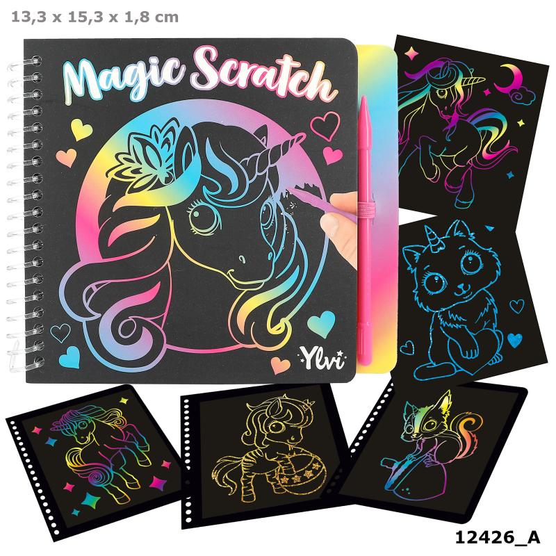 Ylvi Mini Magic Scratch Book - Country Ways